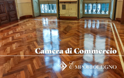 Ripristino parquet Camera di Commercio di Genova